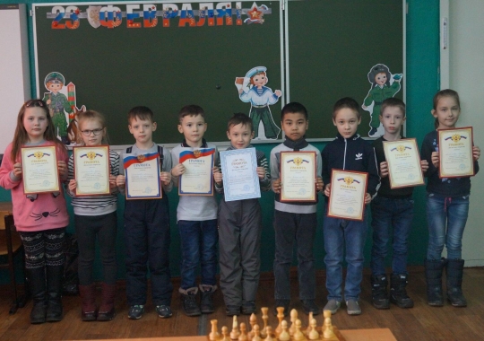 Соревнования по шахматам в честь Дня защитника Отечества